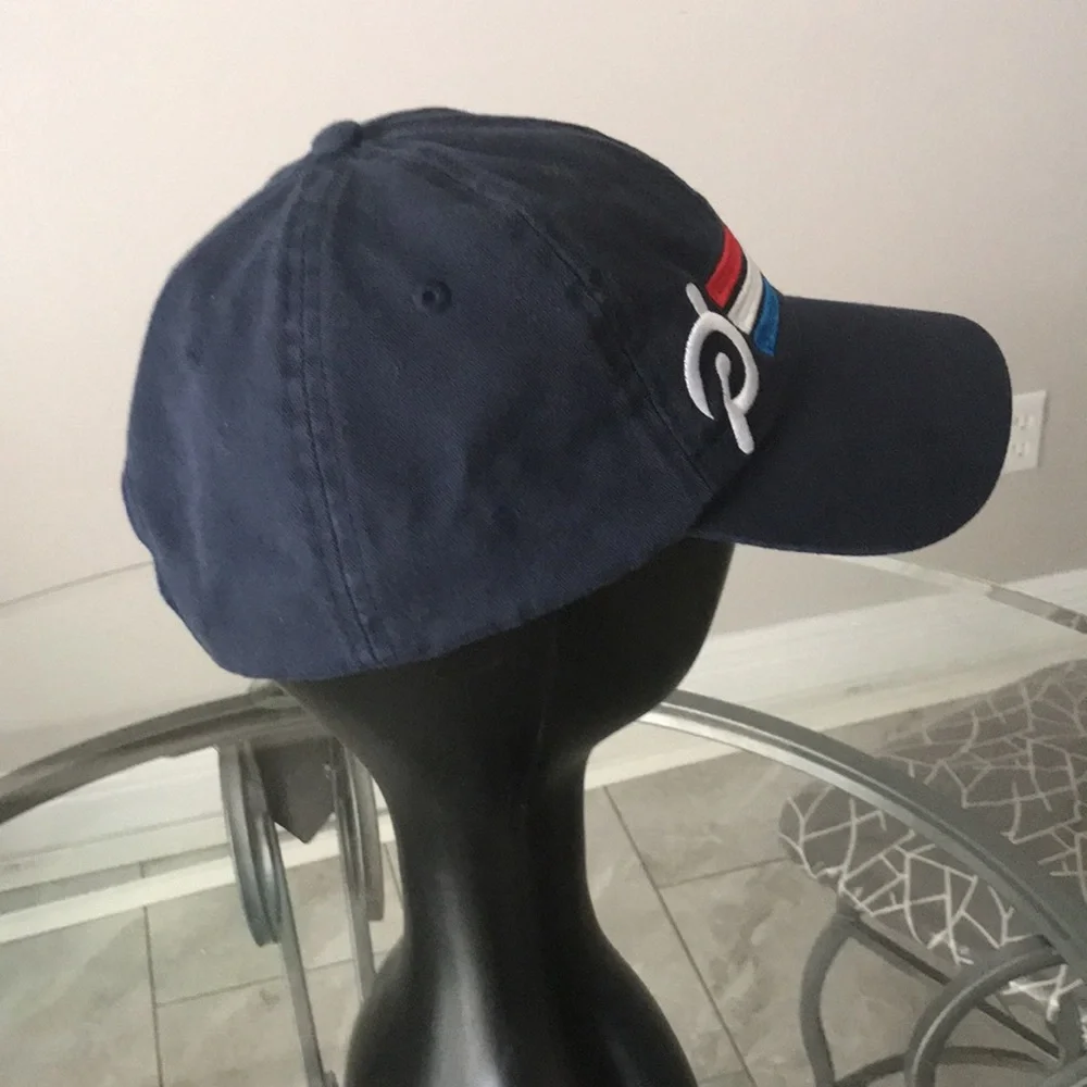 PELOTÓN Men Navy Blue Front Embroidered Hat